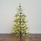 6ft. Pre-Lit Fresh Cut Fir Artificial Natural Christmas Tree, Color Changing LED Lights
